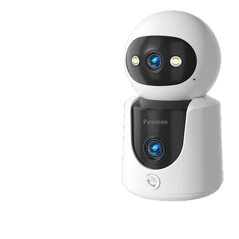 Wireless Camera Mobile Phone Remote Monitor Household Indoor Plug-in-free 360-degree Intelligent High-definition Night Vision Photography