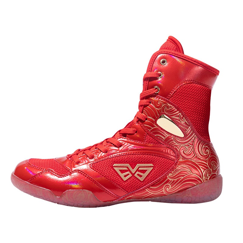 Wrestling Shoes Men's Squat Shoes Fighting Shoes Wear-resistant,Non-slip And Breathable Gym Special Training Shoes Foreign Trade