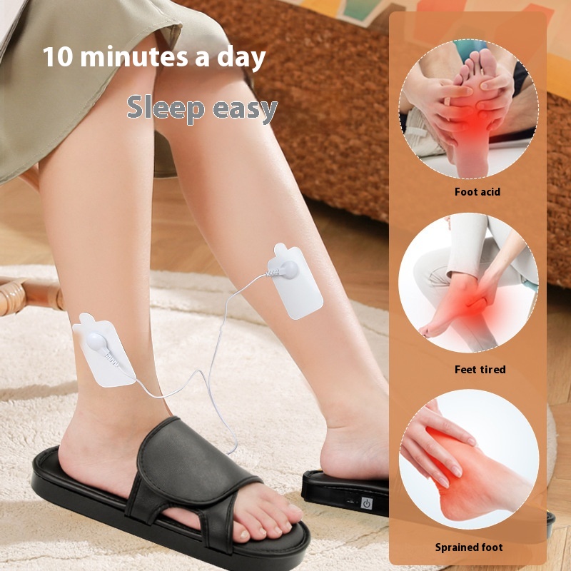 Product Foot Massager Rechargeable Massage Shoes Vibration Hot Compress Foot Massager Home Pedicure Shoes