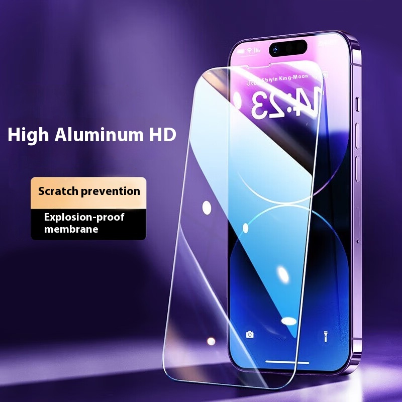 Apple14 Tempered Film Iphone13 Mobile Phone Film Suitable For High Aluminum0.33 Full Q C13promax