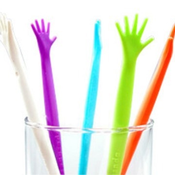 A941 LHSLohas]Help Me Stir Stick Cute Coffee Stir Stick(5 Pieces)35