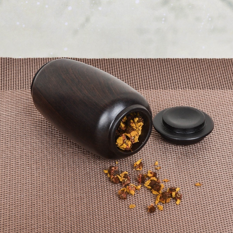 Shopkeeper Recommends Mahogany Tea Can Purple Sandalwood Portable Tea Can