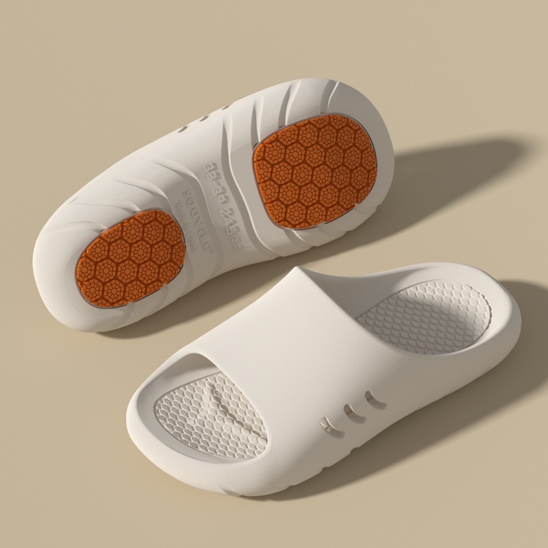 Free Shipping Eva Summer Slippers Soft Sole Non-Slip Rubber Slippers Bathroom Indoor Leisure Non-Slip Slippers For The Elderly