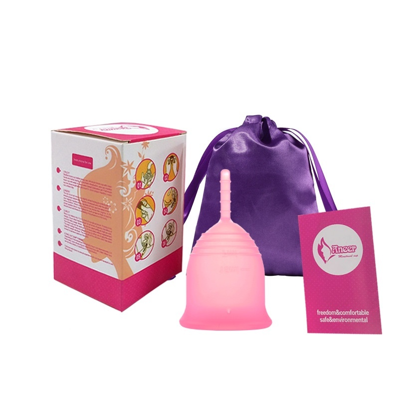 Silicone Menstrual Cup Female Menstrual Period Cup Can Swim Leak-proof Moon Cuptead Of Sanitary Napkin Aunt Cup
