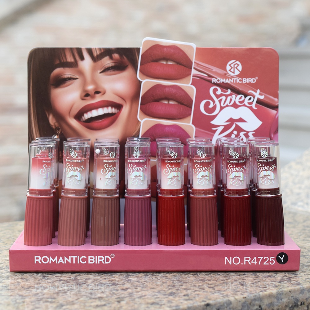 Transparent Cover Matte Lipstick R4725Y [ROMANTIC BIRD] MATTE LIPSTICK