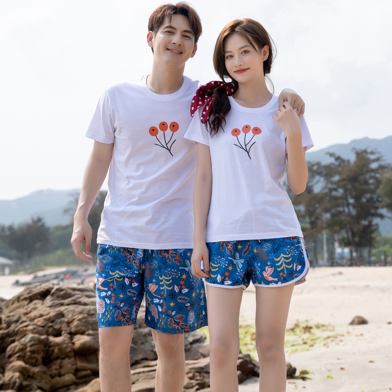 Men's Loose Large Size Boxer Shorts Quick-drying Beach Shorts For Couples On Vacation