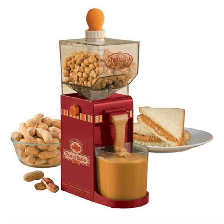 Household Small Fully Automatic Homemade Peanut Cooking Paddle Grinder Grinder