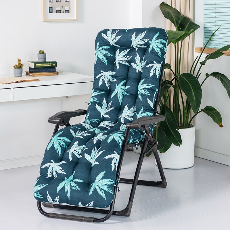 Thickened Printed Cover Home Recliner Cushion Rocking Chair Cushion Chair Cushion Rattan Chair Cushion Bay Window Cushion