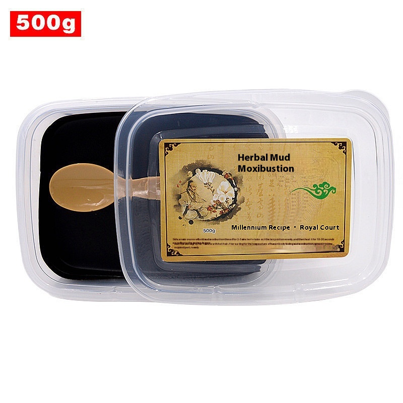 Awesome Herbal Medicine Mud, Beauty Salon Health Wax Mud Ointment To Expel Cold, Dissipate Dampness And Hot Compress Mugwort Mud Ointment, Universal For The Whole Body - 3