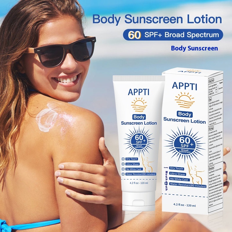Sunscreen Sunscreen Lotion Whole Body Refreshing Sunscreen Isolation UV Protection Foreign Trade