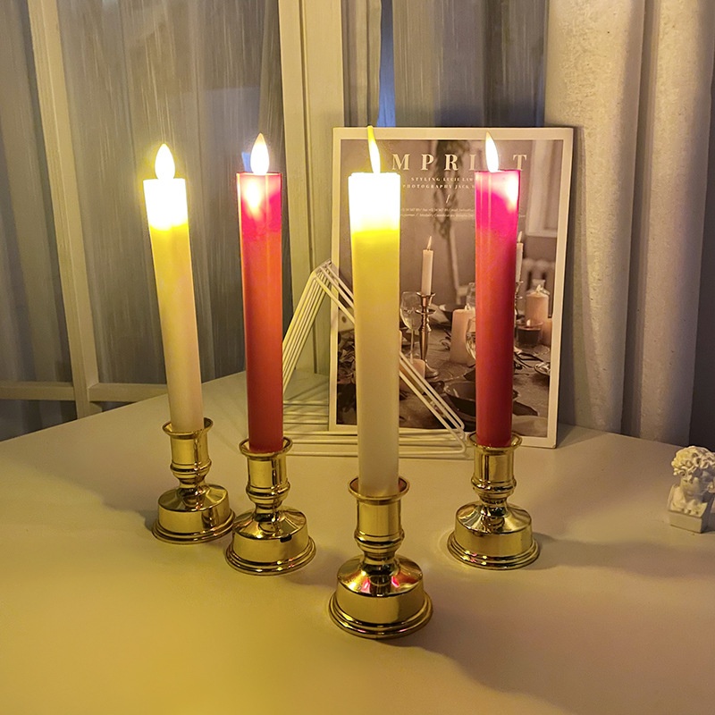 SDirectly LEDLong-pole Candle Lights Home Decoration Candles Wedding Decoration Venue Layout Candles