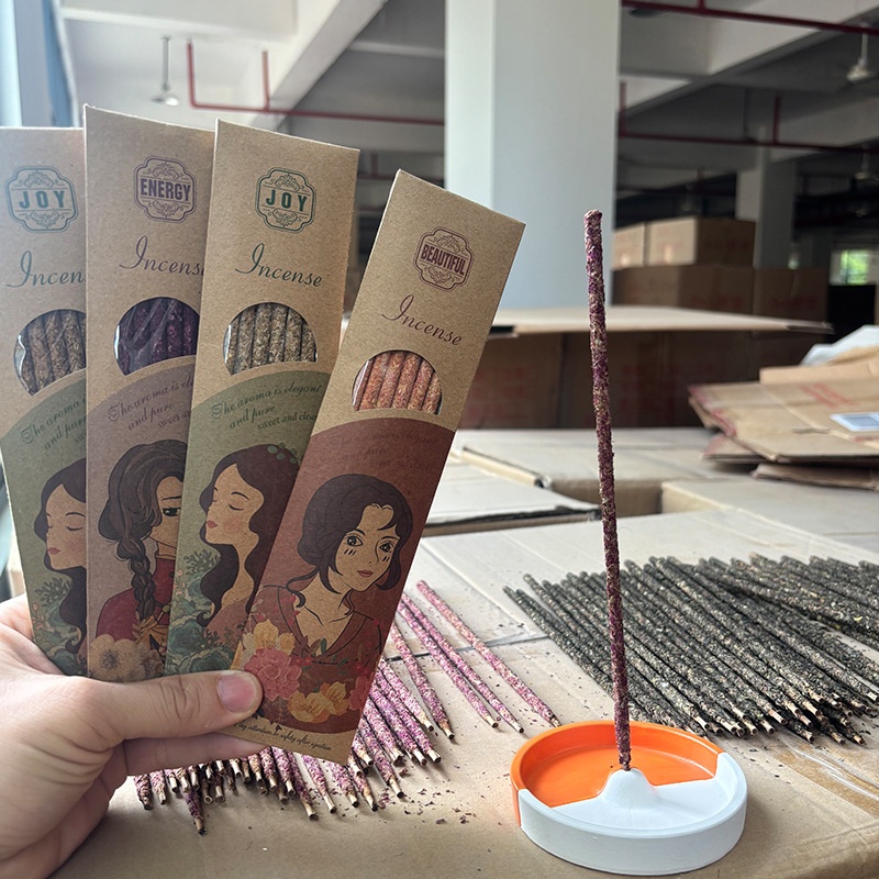 Douyin Argentina Incense Stick Incense Peruvian Sacred Wood Cedar Sage Rose Osmanthus Indoor Aromatherapy Hand Rub Stick Incense