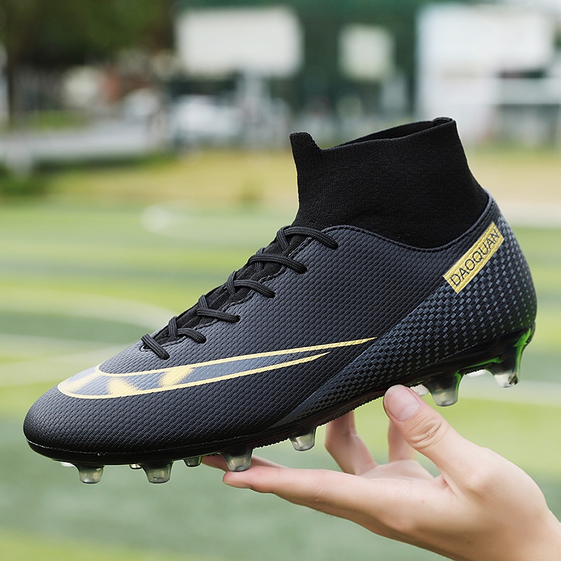 High-top Football Shoes For Men And Women With Long Spikes,Professional Training Shoes,Quality Selection,Special Football Shoes
