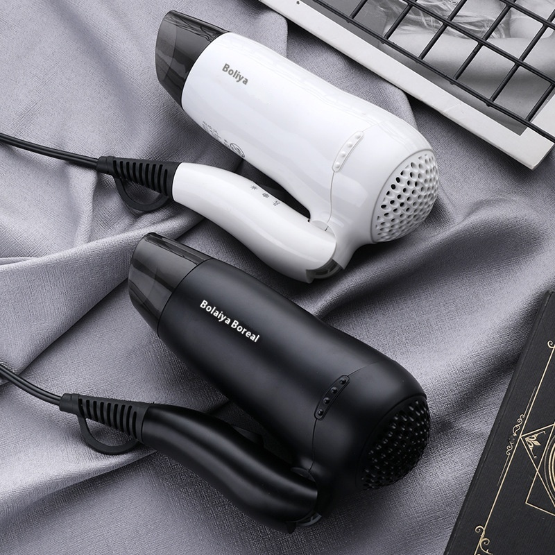 High Power Folding Hair Dryer1000 WBlue Light Negative Ions