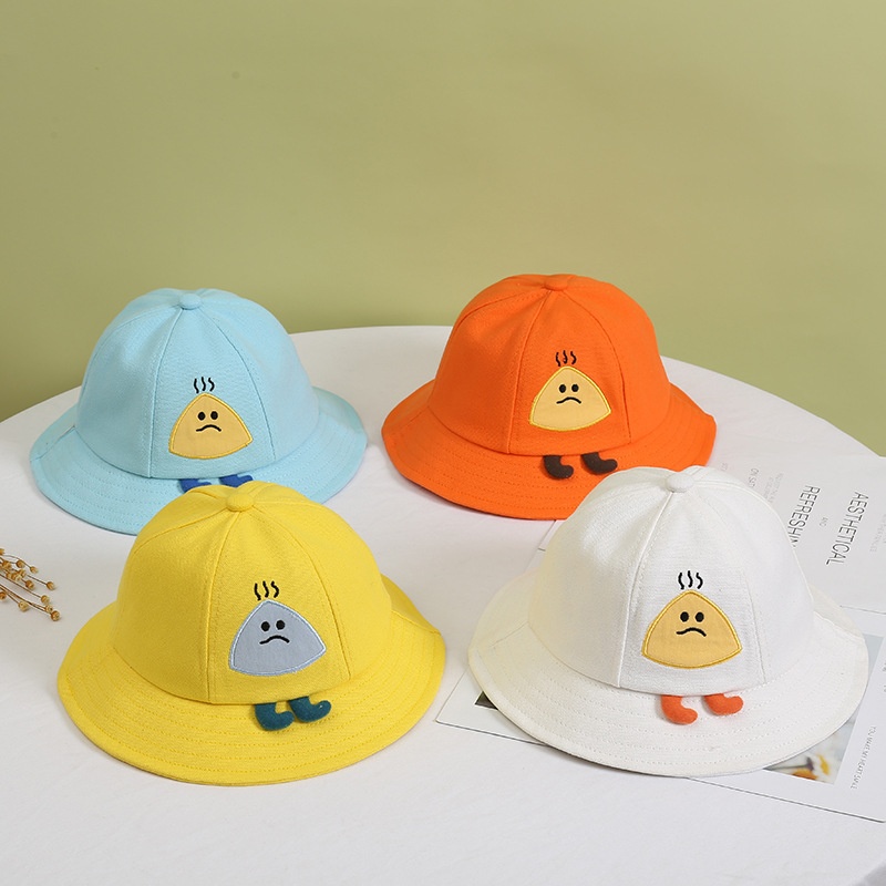 Children's Fisherman Hat Korean Version Spring And Summer Baby Sun Hat Female Cute Fashion Sun Hat For Going Out To Take Pictures Cloth Hat Male