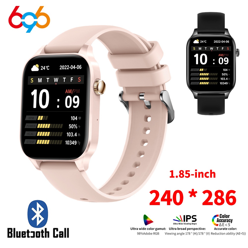 I82 Smart Watch Heart Rate Blood Oxygen Bluetooth Call Multi-function Smart Bracelet Sports Watch