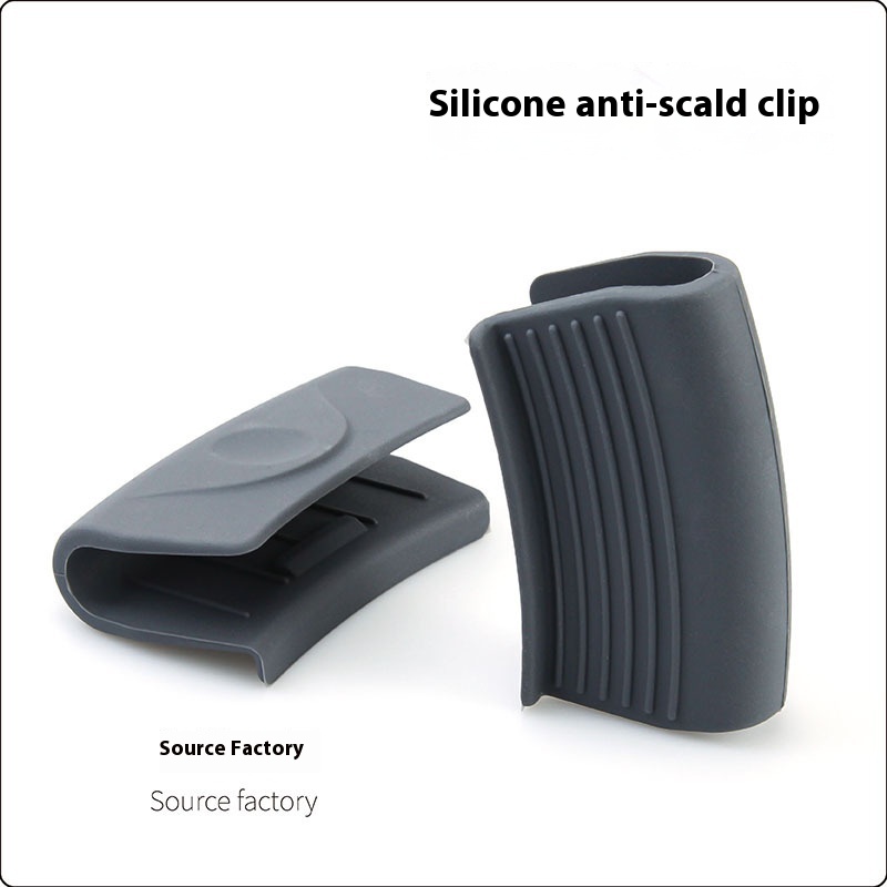's Silicone Heatulation Clips,High Temperature Resistant Gloves,Pot Handle Clip Pads,Thickened Heatulation Pot Handles,Pot Earmuffs,Hand Clip Pot Ears