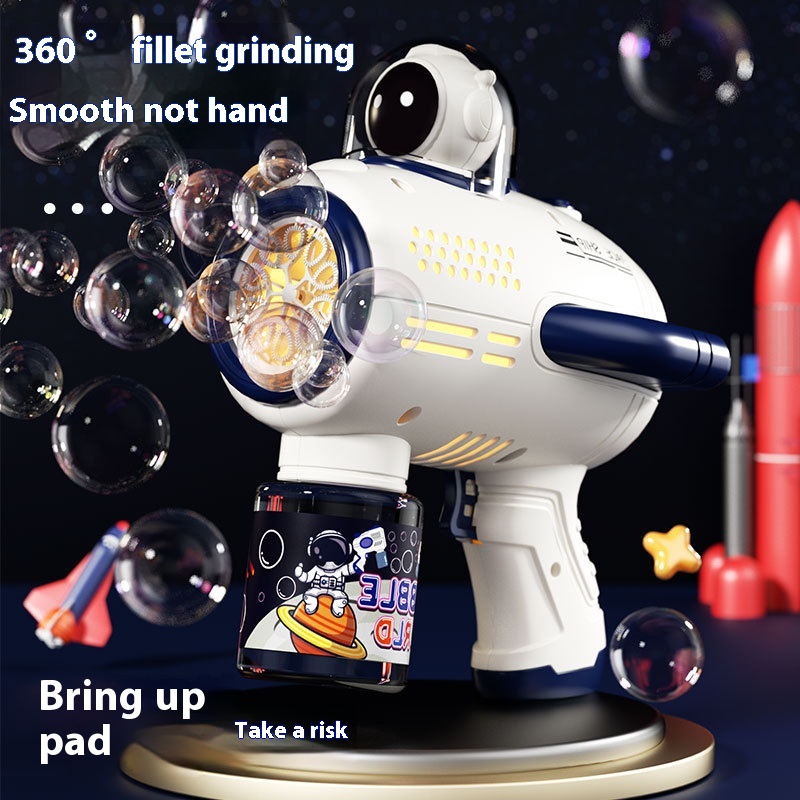 Bubble Machine Internet Celebrity Popular Bubble Gun Gatling Children's Bubble Blowing Toy Boys And Girls