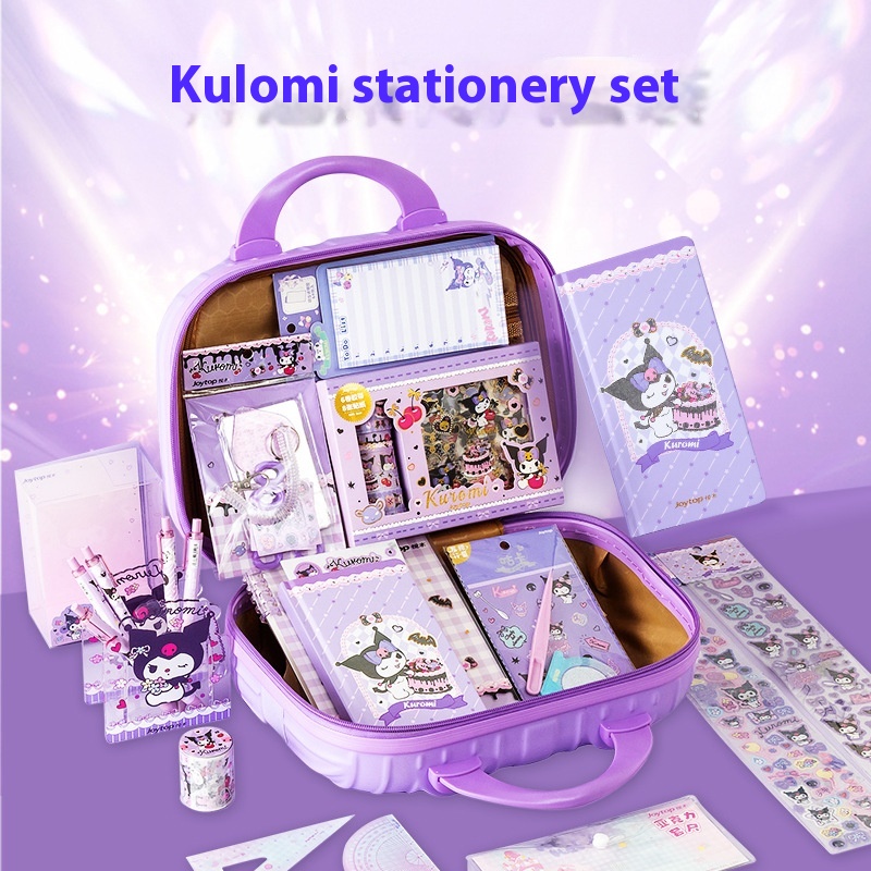 Kuromi Stationery Gift Set For Elementary School Girls,Study Supplies