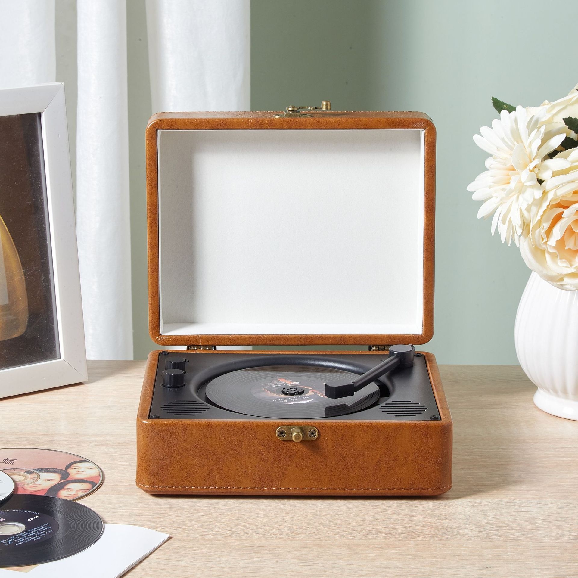 Time And Space Portable CDRetro Bluetooth Speaker Fever-grade CDPlayer CDPlayer Audio Integrated