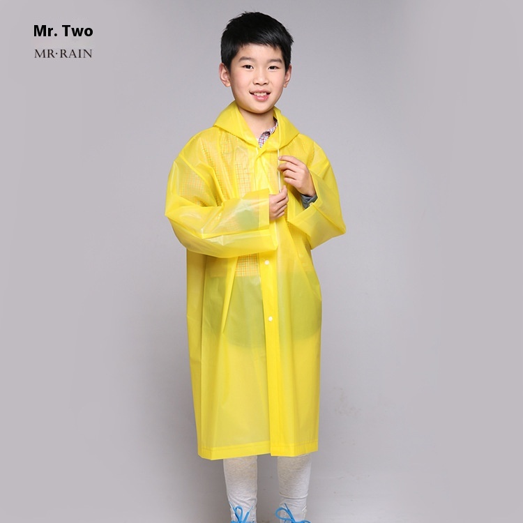 Mr.Rain Non-disposable Raincoat Children's Raincoat Raincoat One-piece Raincoat EVA