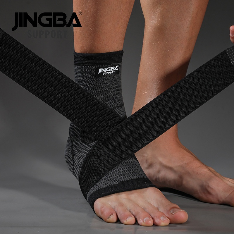 JINGBAAnkle Protection Cycling Running Adult Thickened Protective Straps Basketball Football Outdoor Sports Protective Gear