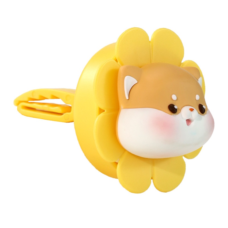 Cute Little Garden Car Air Outlet Car Aromatherapy Cartoon Decoration Small Windmill Fragrance Air Conditioning Outlet Weekend Good Market