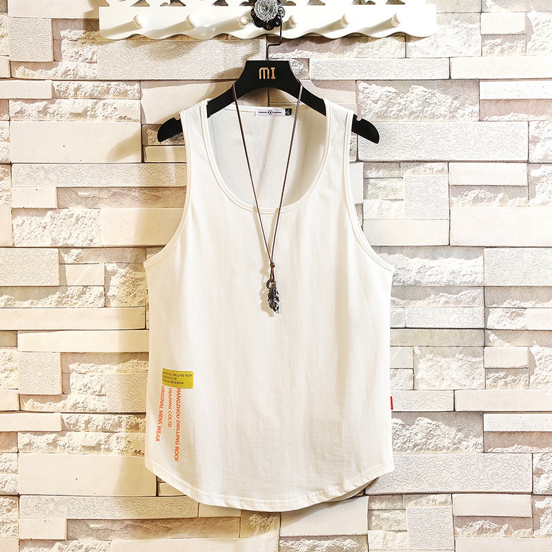 Summer Loose Large Size Men's Japanese Original Loose Men's Casual Sports Simple Vest