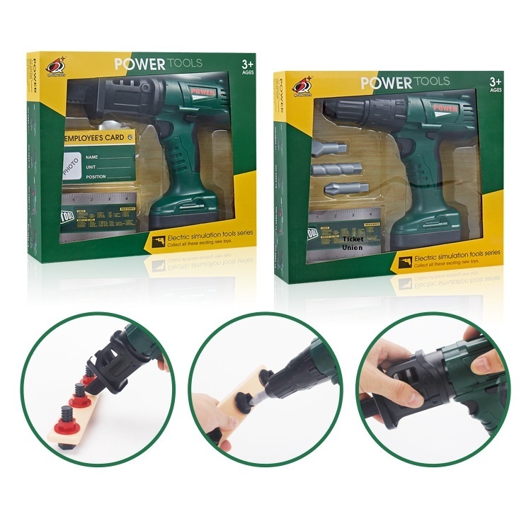 Play House DIYSimulation Electric Drill Tool Combination Boy Repair Tool Children's Educational Toy