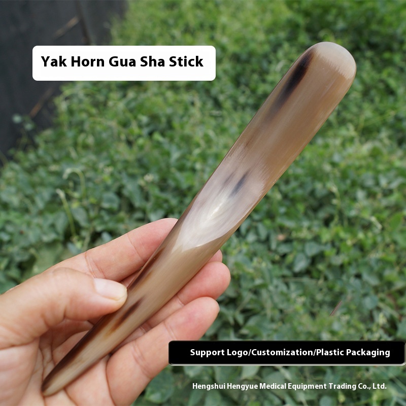 Natural Horn Scraping Tablets Beauty Board Neck Face Scraping Eye Lymph Pulling Meridian Acupoint Whole Body Universal Dulling Bar