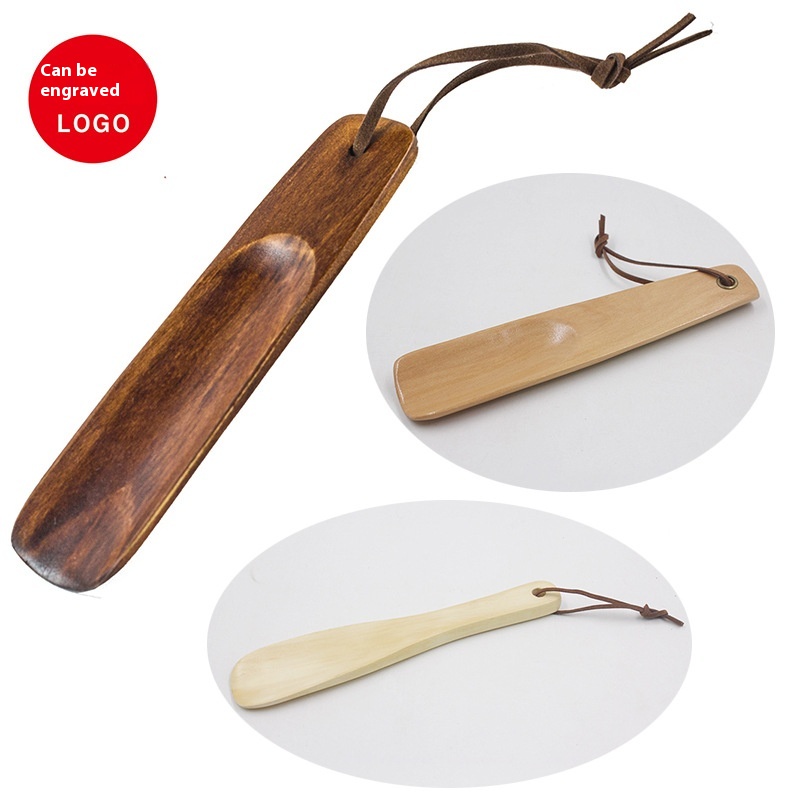 Shoe Horn Wooden Shoe Puller Practical Shoe Horn Elderly Pregnant Women Do Not Need To Bend Over To Put On Shoes Conveniently Wooden Shoe Puller