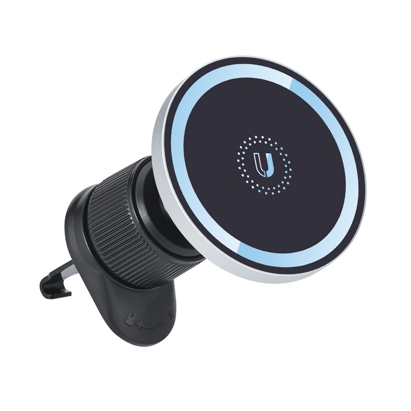 Car Mobile Phone Air Outlet Hook Magnet Bracket Creative Navigation Bracket Magnetic Suction Mobile Phone Bracket