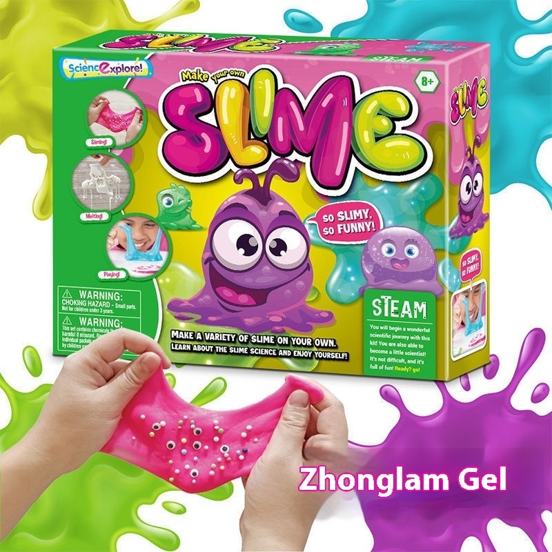 Slime SLIME Science Experiment Student Puzzle Handmade Toys Volcanic Eruption Science And Technology Production Materials