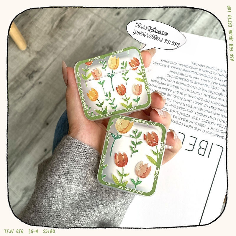 Suitable For Airpods3rd Generation Protective Case Airpods1/2/pro Protective Cover Apple Earphone First And Second Generation Cover