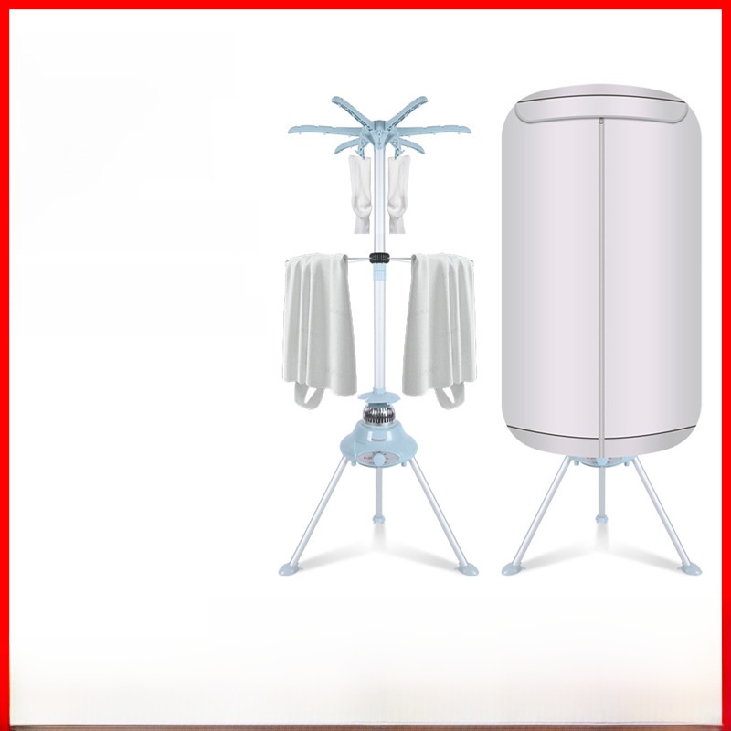 Round Clothes Dryer Household Quick-drying Clothes Dryer Drying Rack English Gauge Heater Household Mother And Child Heating