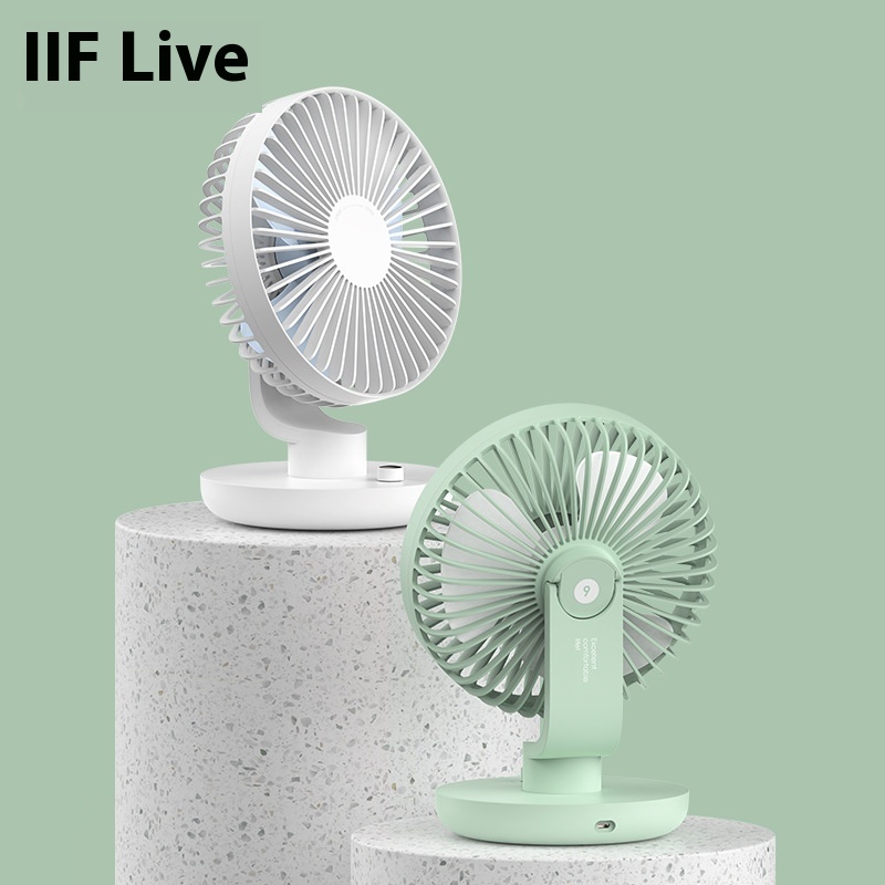 Y2 Youer Creative Ballet Shaking Fan Student Desktop Office USBMini Fan Silent