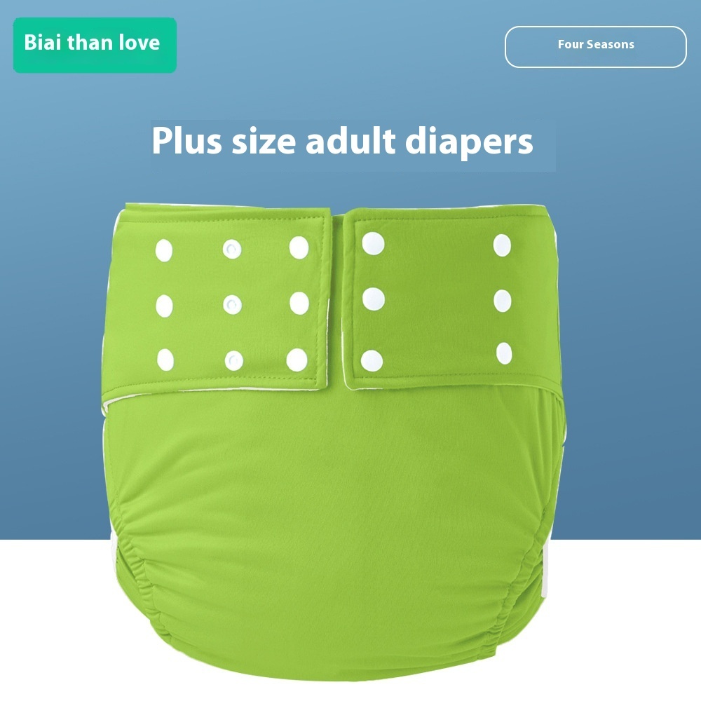 Plus-size Adult Cloth Diapers For The Elderly,Washable And Leak-proof Underwear,Waterproof Diaper Pants,Diaper-free