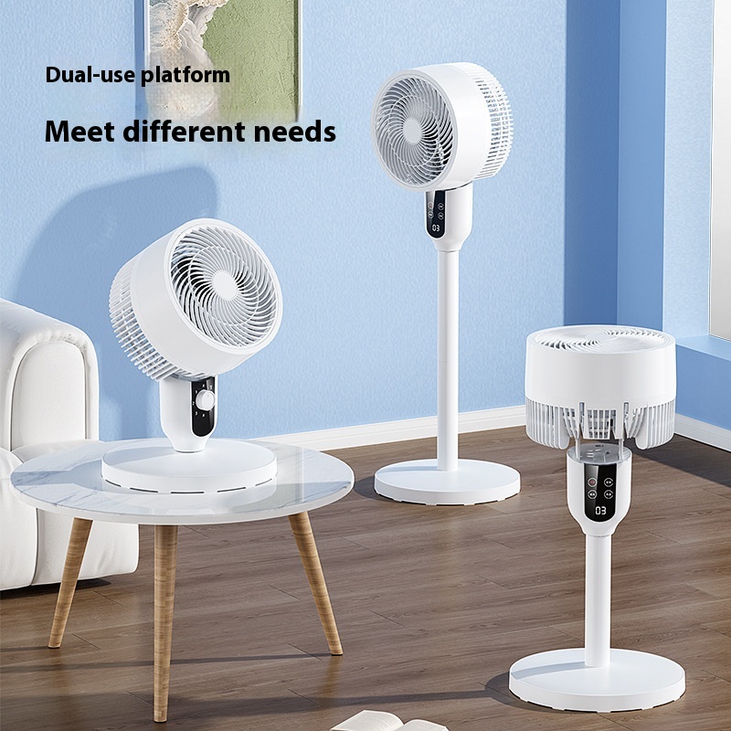Air Circulation Fan Table And Floor Dual-purpose Turbo Silent Electric Fan Household Convection Fan Shaking Floor Fan