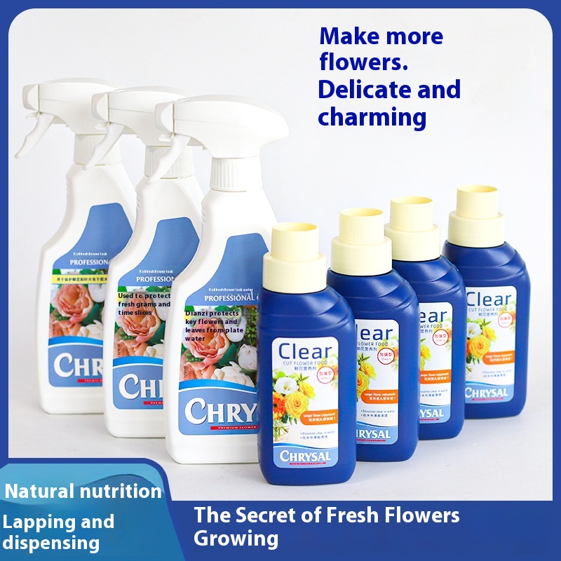 Holland Keli Fresh Flower Preservative Liquid Nutrient Solution Preservative Water Lock Agent Preservative Powder To Extend The Flowering Period