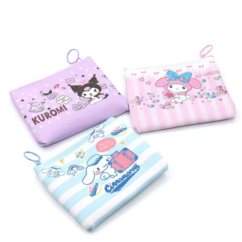 Sanrio Kulomi PU Children's Coin Purse Girls Mini Student Edition Small Coin Doll Machine