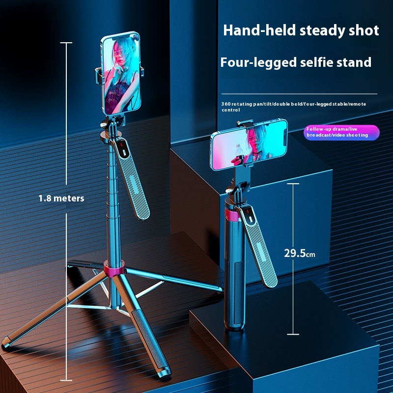 Model Selfie Stick Bluetooth Remote Control Handheld Camera Camera Phone Support Stabilizer Tripod