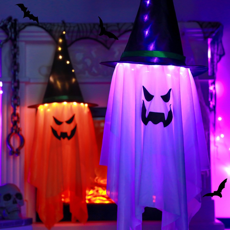 Happy Halloween Decorations-Ghost Hanging Ornaments And Party Setup Props For Halloween