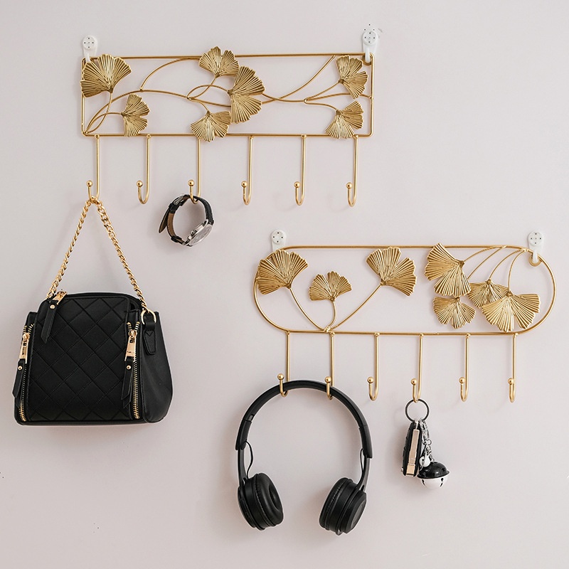 Creative Iron Hook Entrance Porch Decoration Wall Hanging Door Behind The Key Storage Fitting Room Coat Hanger