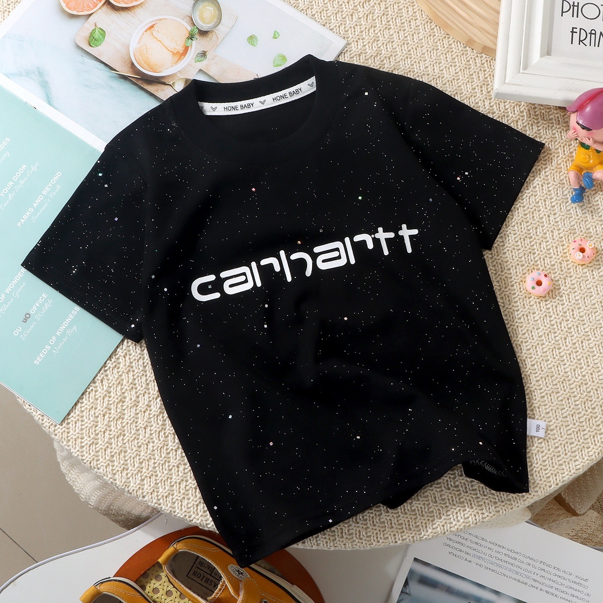 Children's Short-sleeved T-shirts Summer Thin Boys'Tops T-shirts Girls'Summer Bottoming Shirts Small And Medium-sized Children's Summer Clothes