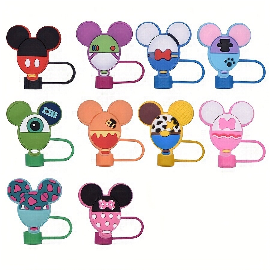 10mm Cute Fashion Straw Hat PVCSoft Rubber Accessories Universal Dust Plug Decorative Straw Hat