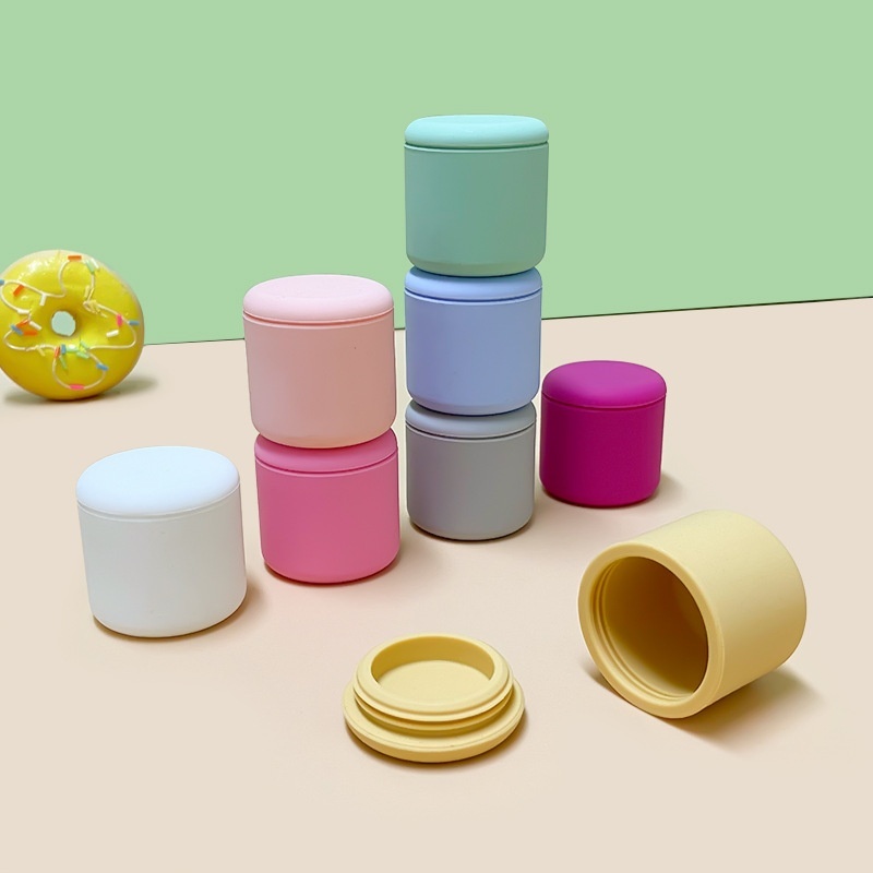 Baby Fetal Hair And Milk Teeth Storage Box Growth Memorial Collection Umbilical Cord Storage Box Waterproof And Dustproof Silicone Milk Teeth Box