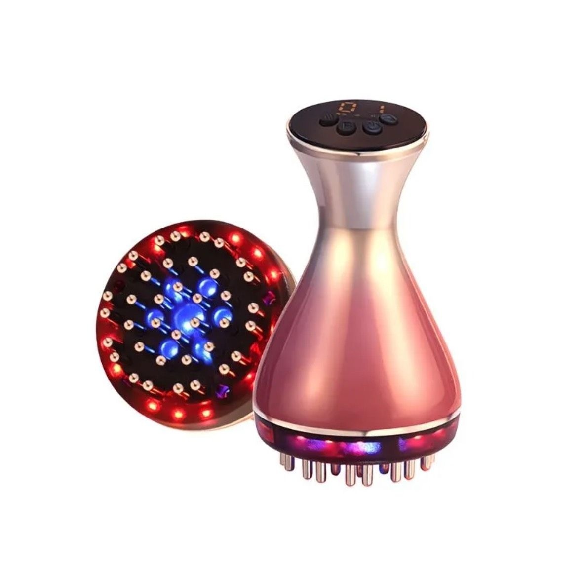 45 Levels, 38 Massage Heads, Red And Blue Light Electric Massage, Whole Body Trument, Moxibustion, Hot Compress, Meridian Stop Heating, Scraping Abdominal Trument