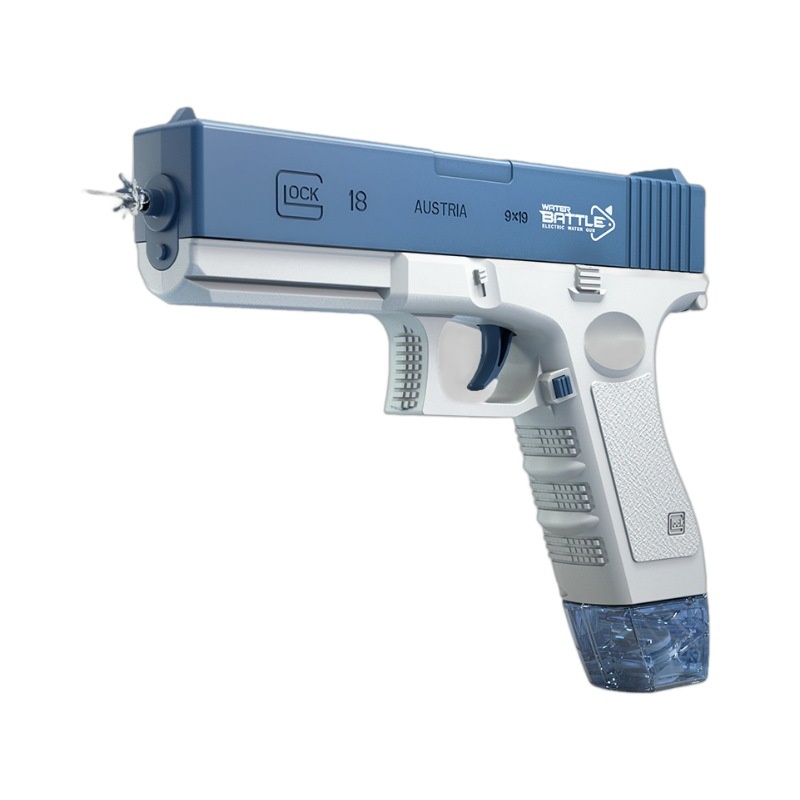 Electric Water Gun Toy Fully Automatic Burst Water Spray High Pressure Water Play Glock Water Gun Children