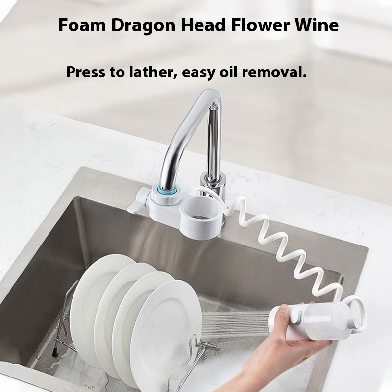 Kitchen Faucet Bubbler Splash Head Nozzle Universal Outlet Wash Basin Telescopic Adapter For Toilet