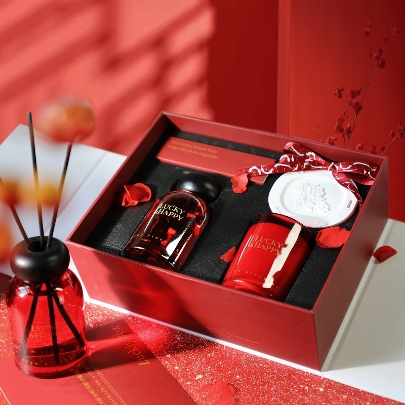 520 Aromatherapy Candle Gift Box Set High-end Wedding Gift Business Event Souvenir Mother's Day Gift
